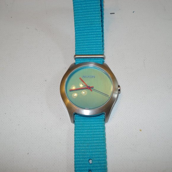 Nixon Accessories Rare Nice Unisex Nixon Turqoise Watch Clean The